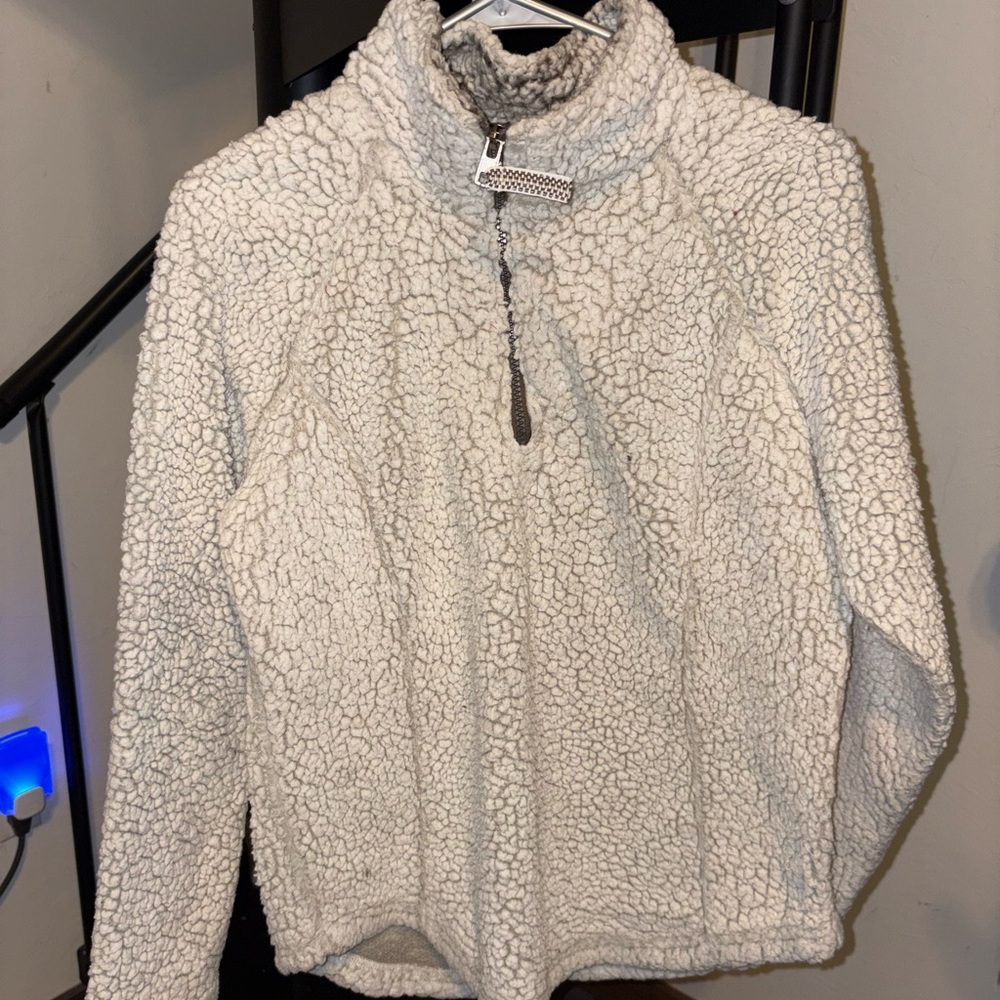 Women's Cozy Sherpa Jacket - Cream
